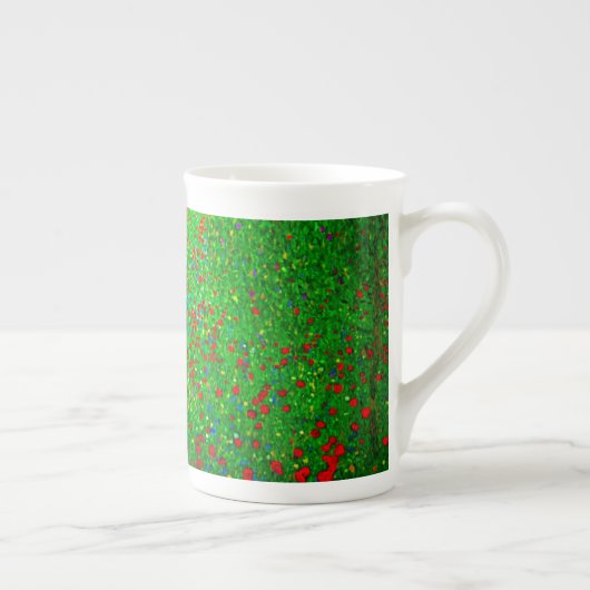 Tasse En Porcelaine Champ de pavot Gustav Klimt (Droite)
