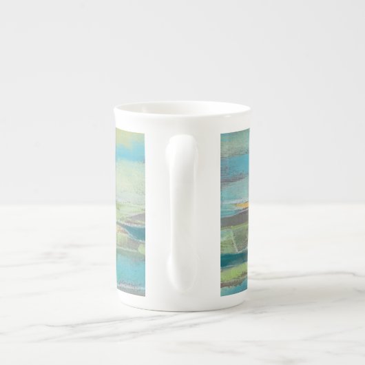 Tasse En Porcelaine Champ fragmenté I (Dos)