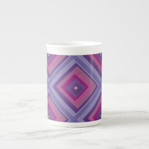 Tasse En Porcelaine champs de lavande de la passion pourpre diamant ar