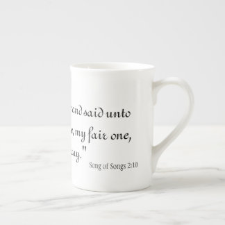Tasse En Porcelaine Chanson des chansons 2:10