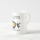 Tasse En Porcelaine Charme et Amusement (Devant droit)