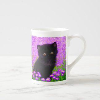 Tasse En Porcelaine Chat Gustav Klimt