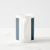 Tasse En Porcelaine Chat Noir (Dos)