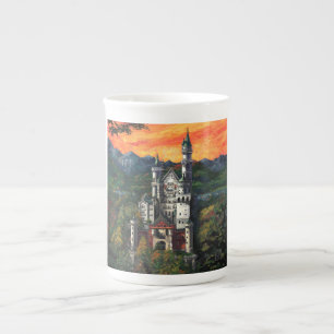 Tasse En Porcelaine Château Schloss Neuschwanstein