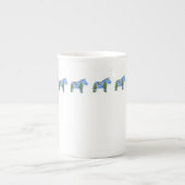 Tasse En Porcelaine Cheval avec Eagle Bone China Cup (Devant)