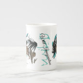 Tasse En Porcelaine Cheval Majestic par Bihrle Wild Imagination (Devant)