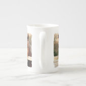 TASSE EN PORCELAINE CHEVAUX (Dos)