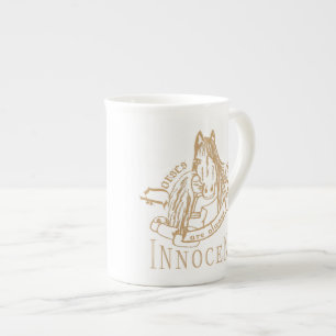 Tasse En Porcelaine ChevauxAreInnocent - Chine osseuse