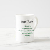 Tasse En Porcelaine Chèvre/mouton - Zodiaque chinois (Devant droit)