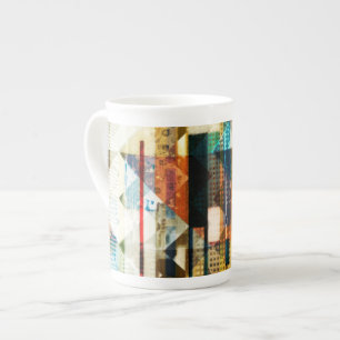 Tasse En Porcelaine Chevron urbain II