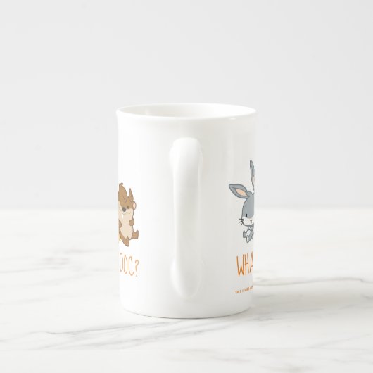 Tasse En Porcelaine Chibi BUGS BUNNY™, TWEETY™ & TAZ™ (Dos)