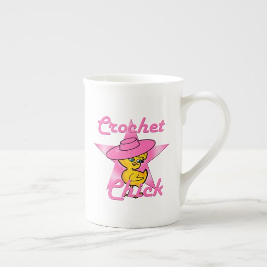 Tasse En Porcelaine Chick Crochet #8 (Droite)