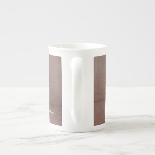 Tasse En Porcelaine Chien au repos (Dos)