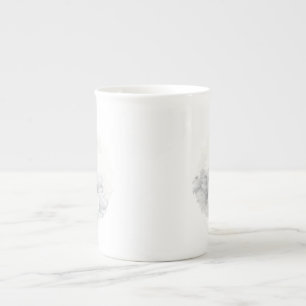 Tasse En Porcelaine Chien de Bichon Frise