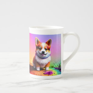 Tasse En Porcelaine Chien de Chien de Chien de Chien De Chien De Chien