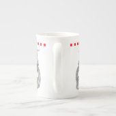 Tasse En Porcelaine Chine de l'ours de panda (Dos)