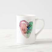 Tasse En Porcelaine Chine Fun Girly 'Jamais trop occupé pour Fizzy' Bo (Droite)