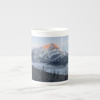 Tasse En Porcelaine Chine Musique d'os de montagne Cacade