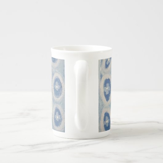 Tasse En Porcelaine Chinoiserie bleue (Dos)