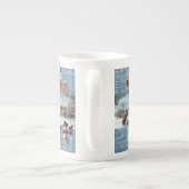 Tasse En Porcelaine Christmas Mug, Snowman, Joyeux Noël (Dos)