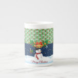 Tasse En Porcelaine Christmas Mug, Snowman, Joyeux Noël<br><div class="desc">Mug de Noël Quelque chose pour tout le monde offre des articles personnalisés customisés spécialement pour vous conçu pour améliorer la beauté de votre maison ou d'un être cher. Cette tasse de Noël conçue de façon unique impressionne vos amis et votre famille. Les gens aiment boire leur chocolat chaud préféré...</div>
