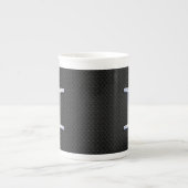 Tasse En Porcelaine Chrome comme Gemini signe Zodiac (Devant)