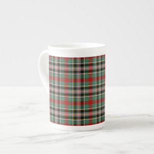 Tasse En Porcelaine Clan Bruce De Kinnaird Tartan