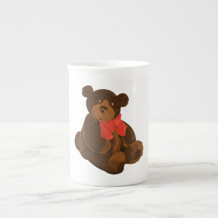 Tasse En Porcelaine Clipart d'ours de nounours