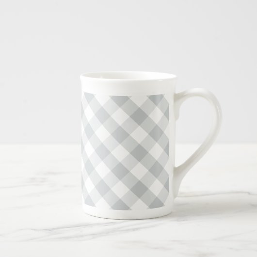 Tasse En Porcelaine Cliquez sur Personnaliser pour modifier Gris en co (Droite)