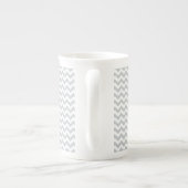 Tasse En Porcelaine Cliquez sur Personnaliser pour modifier Gris en co (Dos)