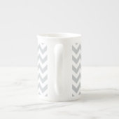 Tasse En Porcelaine Cliquez sur Personnaliser pour modifier Gris en co (Dos)