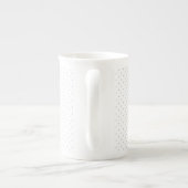 Tasse En Porcelaine Cliquez sur Personnaliser pour modifier Gris en co (Dos)