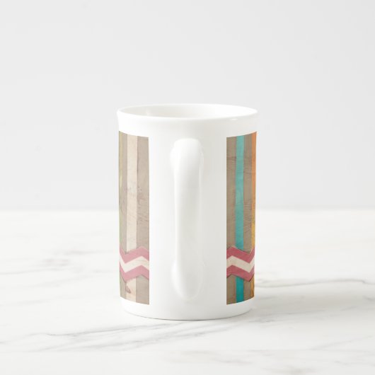 Tasse En Porcelaine Clôtures en papier II (Dos)