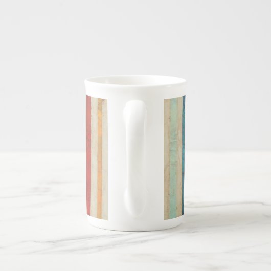 Tasse En Porcelaine Clôtures papier 2-up IV (Dos)