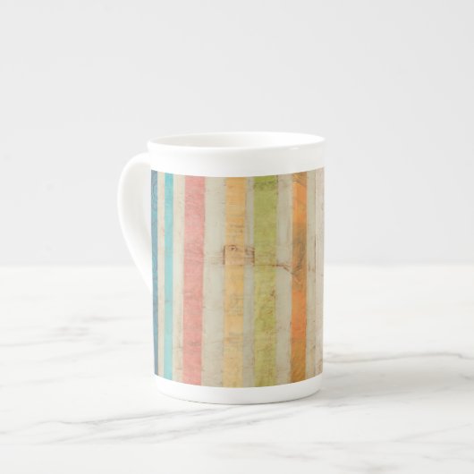 Tasse En Porcelaine Clôtures papier 2-up IV (Devant gauche)