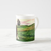Tasse En Porcelaine Clydesdale Sunset (Devant droit)