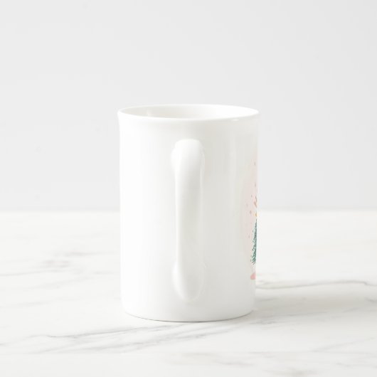 Tasse En Porcelaine Cocoa, Cookies & Calm – Pastel Christmas CoT-Shirt (Dos)