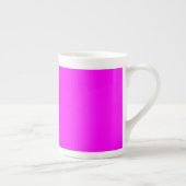 Tasse En Porcelaine Code hexadécimal rose néon FF00FF (Droite)