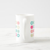 Tasse En Porcelaine Cogs - Couleurs 01 (Dos)