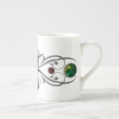 Tasse En Porcelaine Colibri Ruby Throsé (Droite)