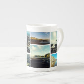Tasse En Porcelaine Collage de vue Tasman (Devant droit)