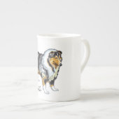 Tasse En Porcelaine colley (Devant droit)