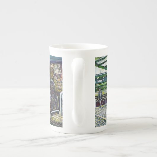 Tasse En Porcelaine Comment Est-Ce Qu'Une Image, Sans imagination ? (Dos)