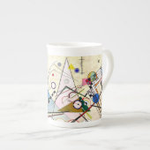 Tasse En Porcelaine Composition Kandinsky 8 (Devant droit)