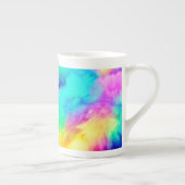 Tasse En Porcelaine Conception de fond de texture de fourrure moelleus (Droite)