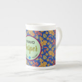 Tasse En Porcelaine conception de l'allocation (Devant droit)