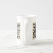 Tasse En Porcelaine Conception des tests (Dos)