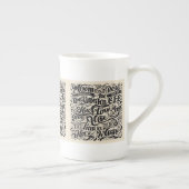 Tasse En Porcelaine Conception des tests (Droite)
