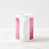 Tasse En Porcelaine Conception rose 2 (Dos)