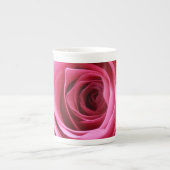 Tasse En Porcelaine Conception rose 2 (Devant)